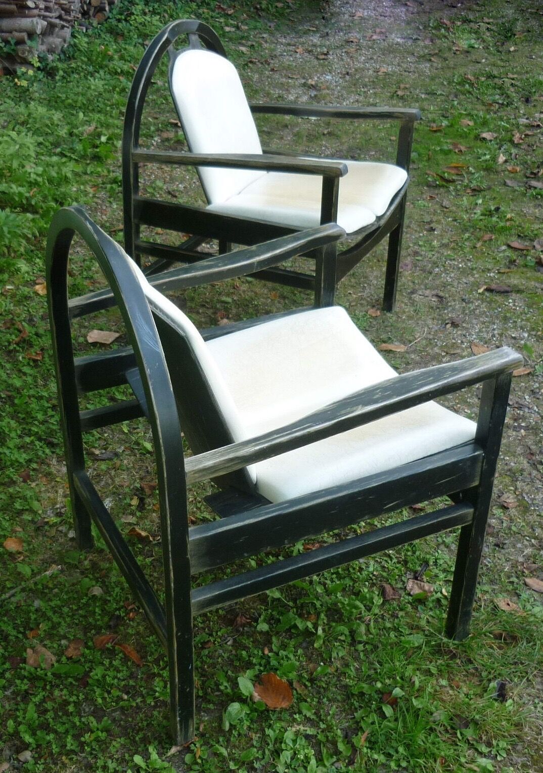 Pair of Lounge armchairs by Baumann Argos, 1978