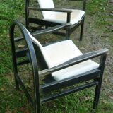 Pair of Lounge armchairs by Baumann Argos, 1978
