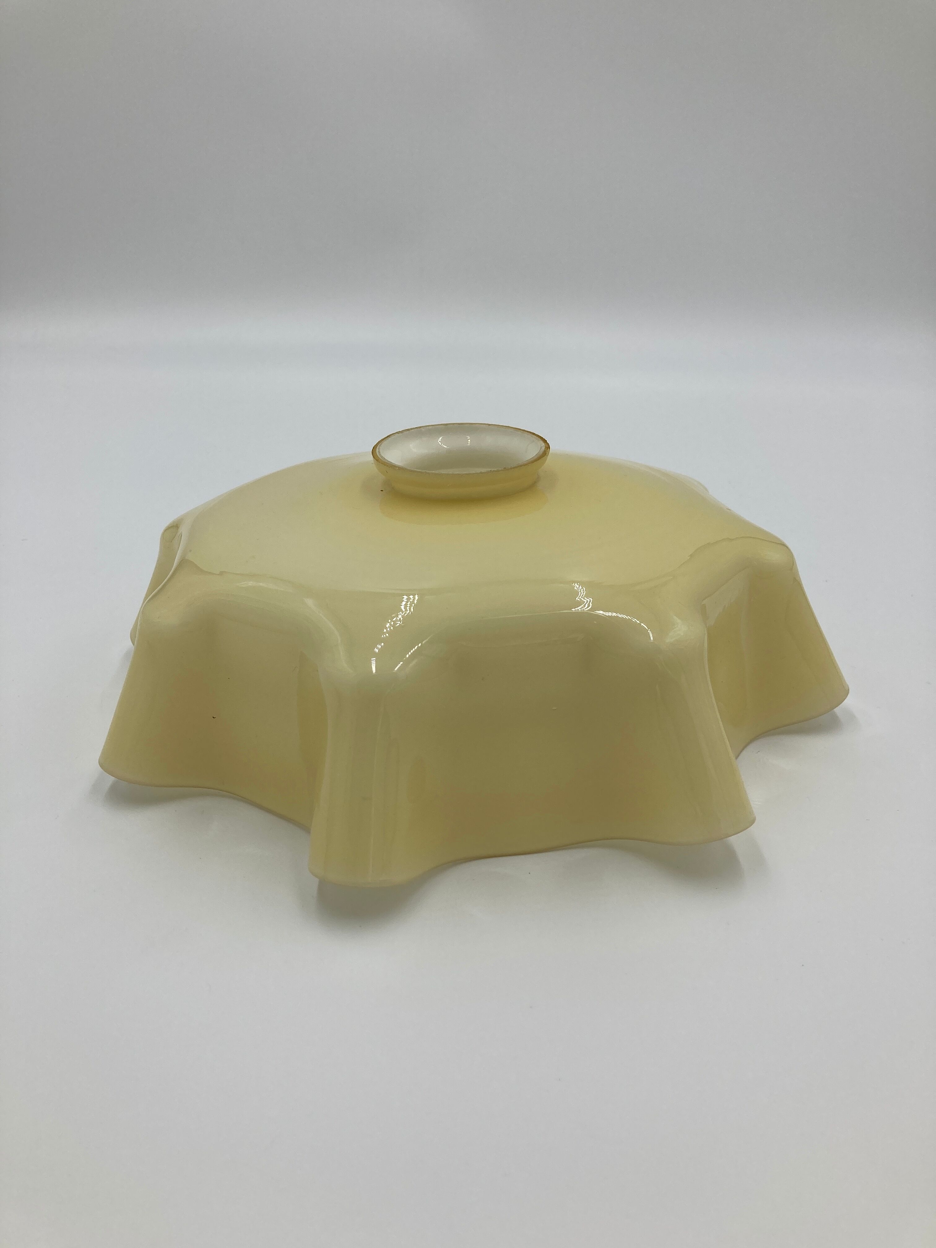 Yellow glass suspension