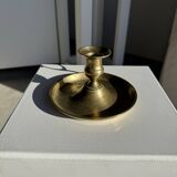 Antique gold hand candlestick H8 D14