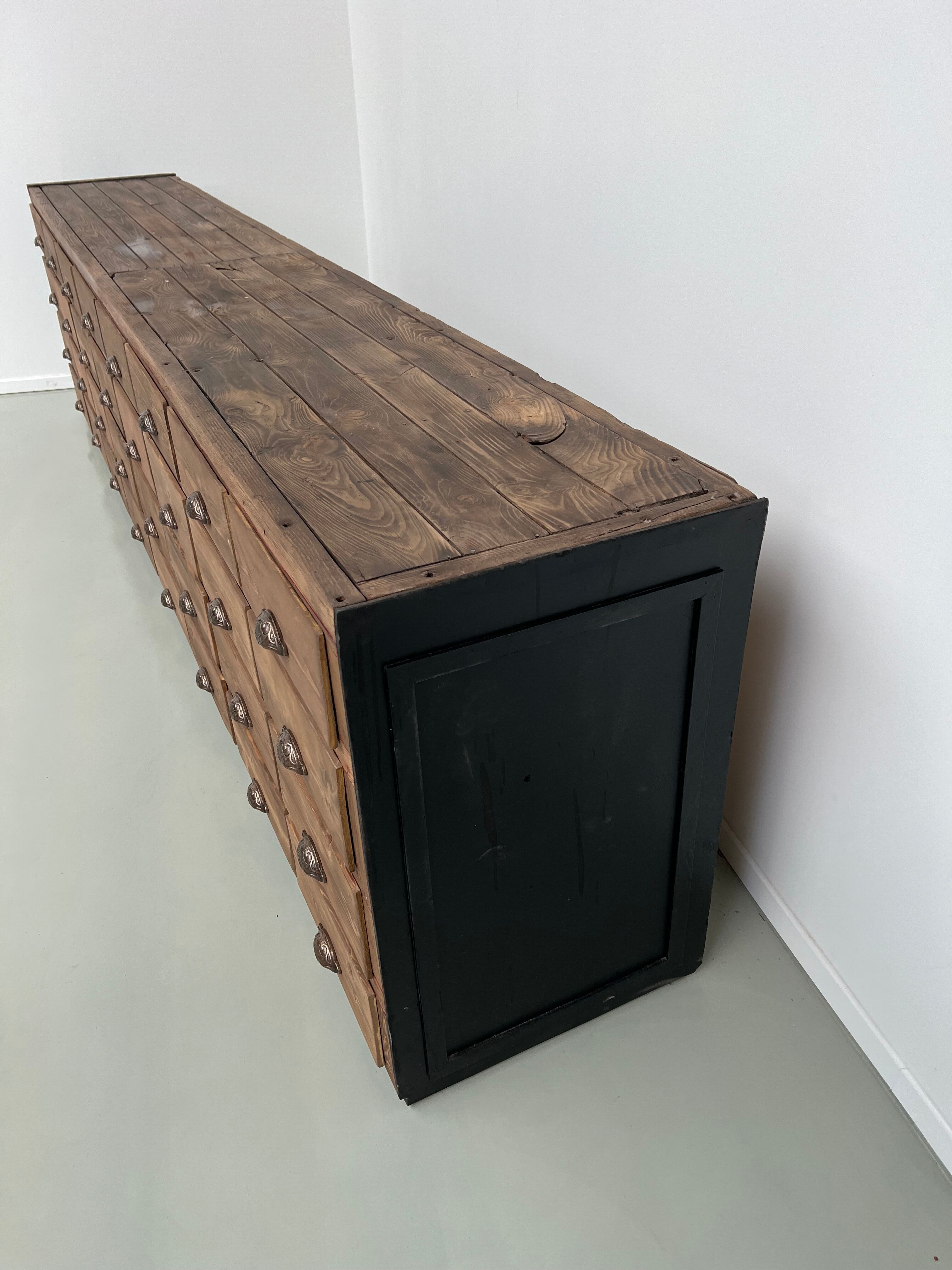 Very large craft furniture with 32 drawers