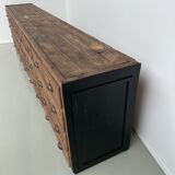 Very large craft furniture with 32 drawers