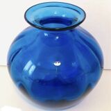 Vase Bleu en Verre