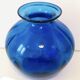 Vase Bleu en Verre