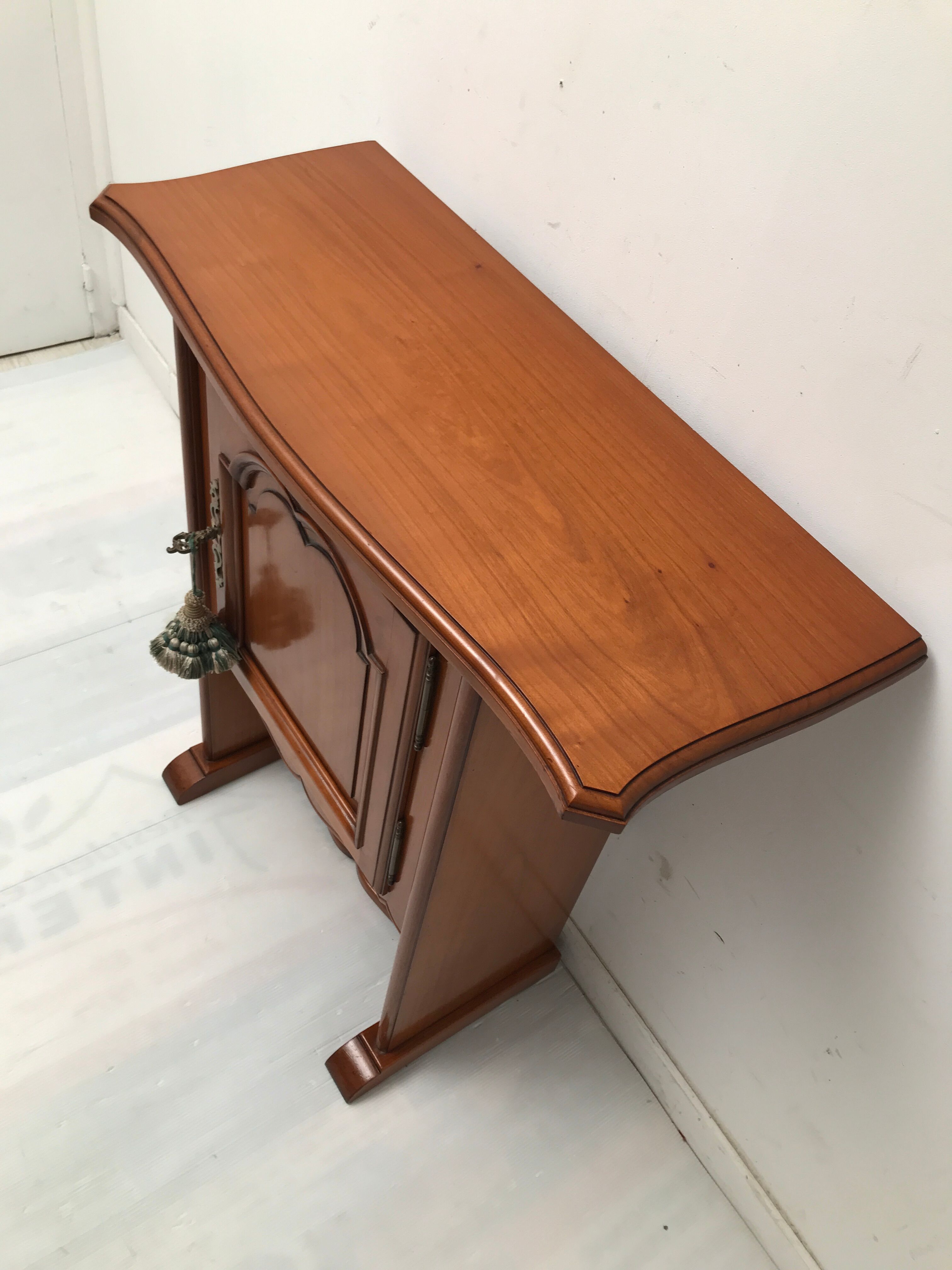 Console en bois vintage