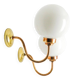 Art Deco sconces, Poland, 1950s, set of 2
