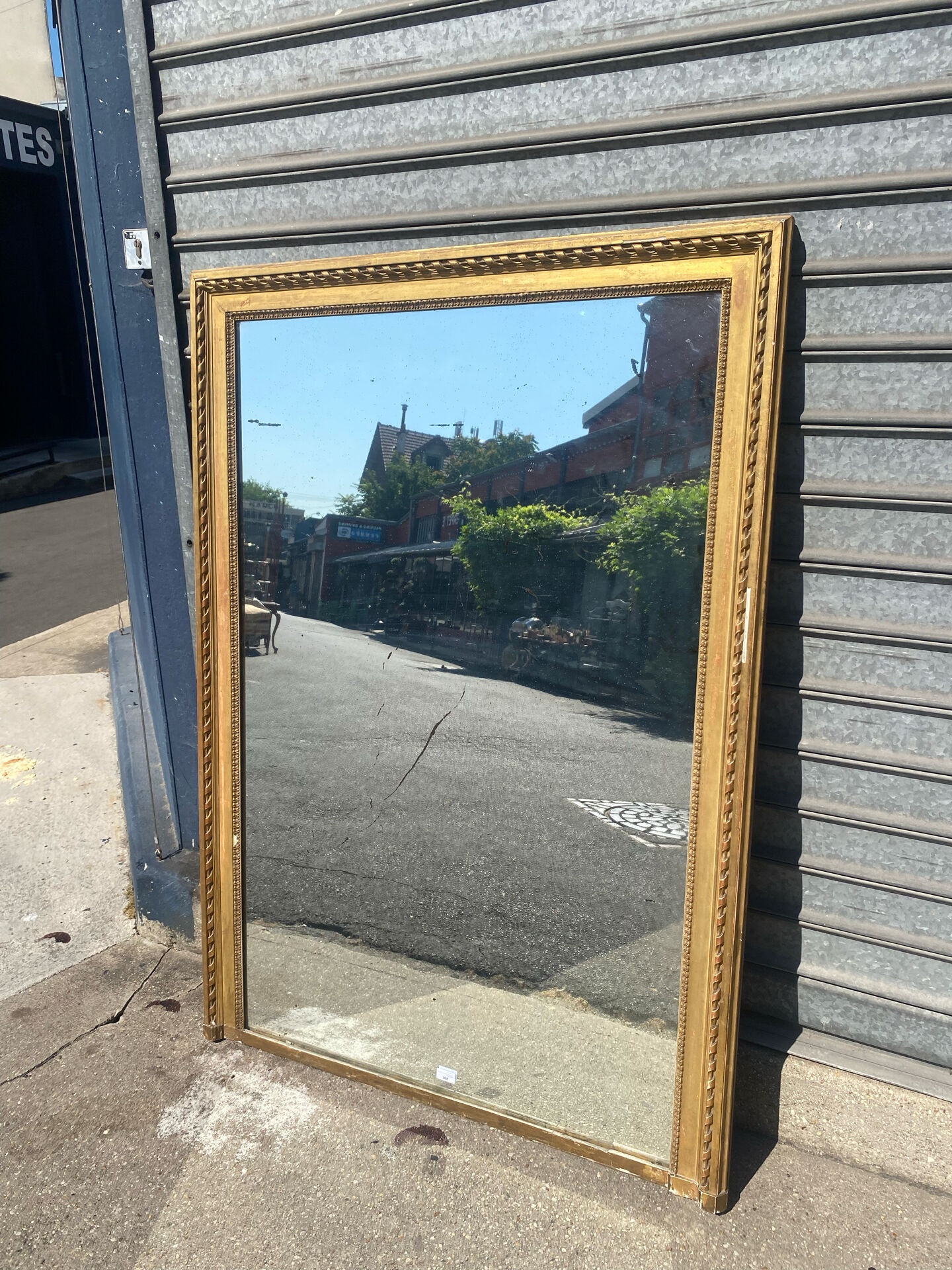 Miroir de cheminée