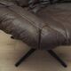 Leather swivel armchair, Danish design, 1960s, designer: H.W. Klein, manufa
