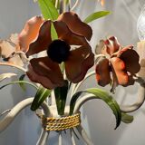 70s floral chandelier