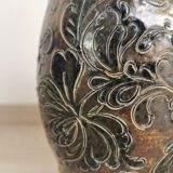 Lamp foot in stoneware Vintage Betschdorf Rémy fils