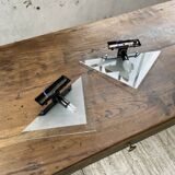 Pair of 80s wall lights