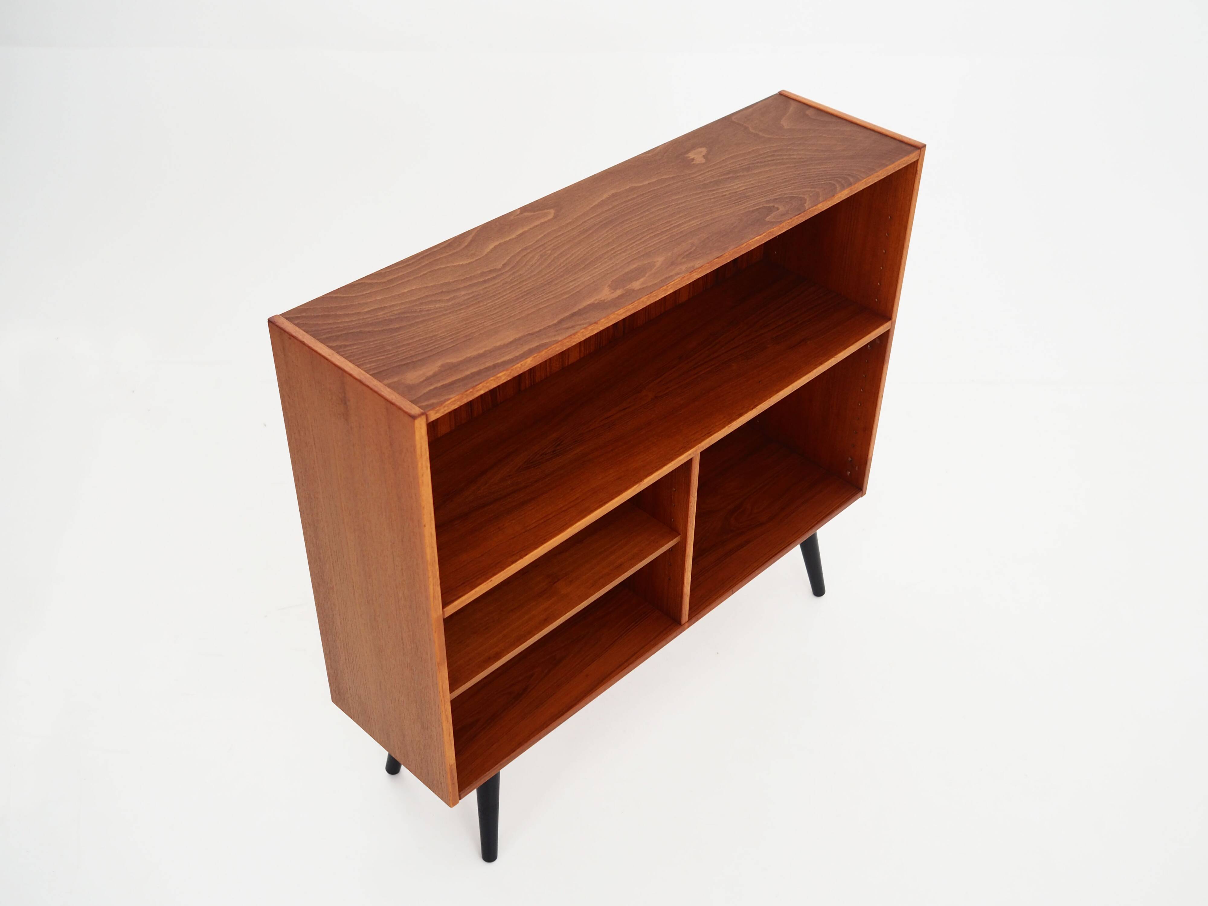 Teak bookcase, Danish design, 1970s, production: Denka