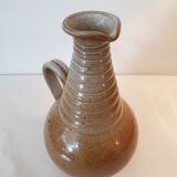 Pichet vase en grès émaillé vintage
