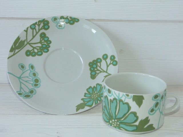 Scarlett Breakfast Set, Villeroy & Boch vitro porcelain, vintage 1967