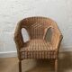 Child rattan armchair
