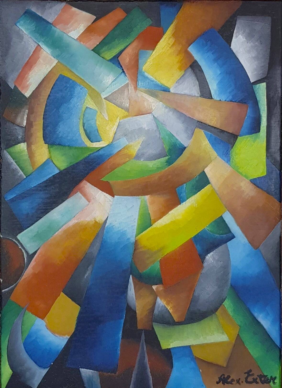Alexandra exter (1882-1949) "dynamics of colours", modern