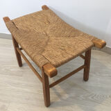 Tabouret paillé