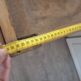 Lot de 2 meubles de metier a tiroir vintage provenant d'une ecole