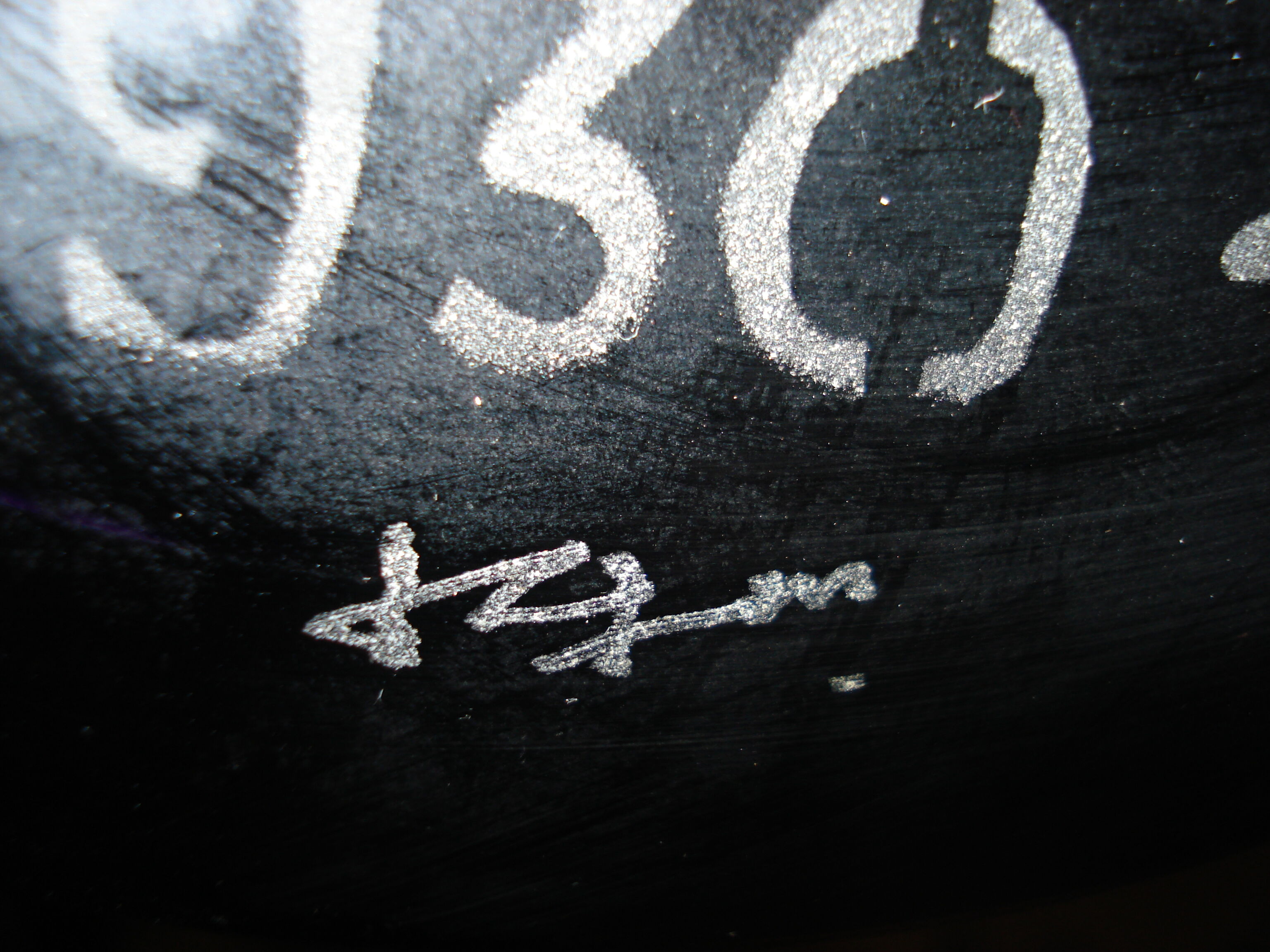 Covered cubist glass pot La Coupole Brasserie Paris 1930 signed Riecke