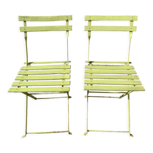 chaises de jardin pliantes
