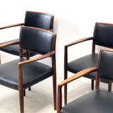 7 danish dining chairs