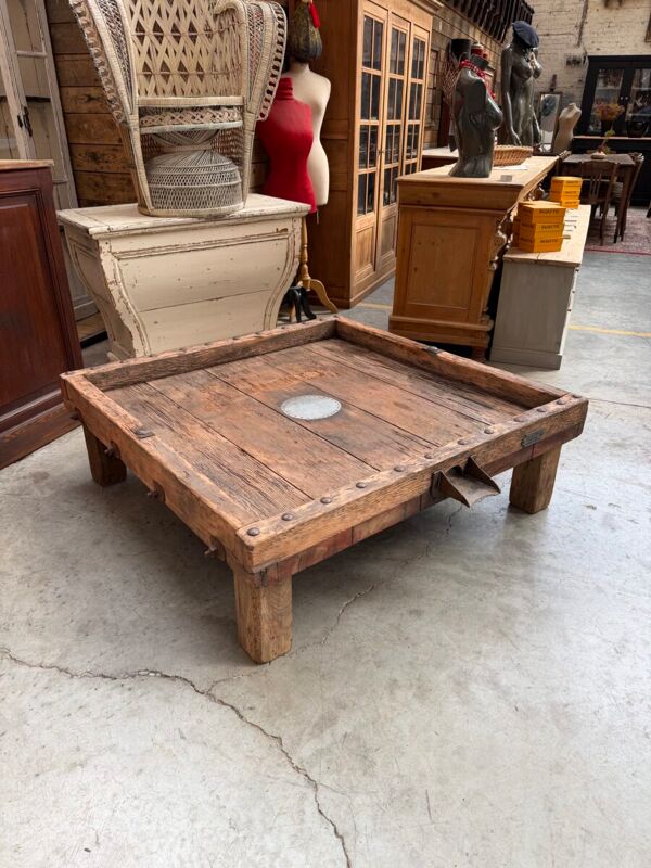 Table basse pressoir début XXème