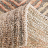 3x11 geometric red oushak runner