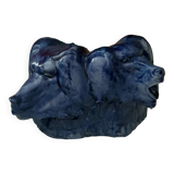 Ceramic Blue Baboons Art Crafts