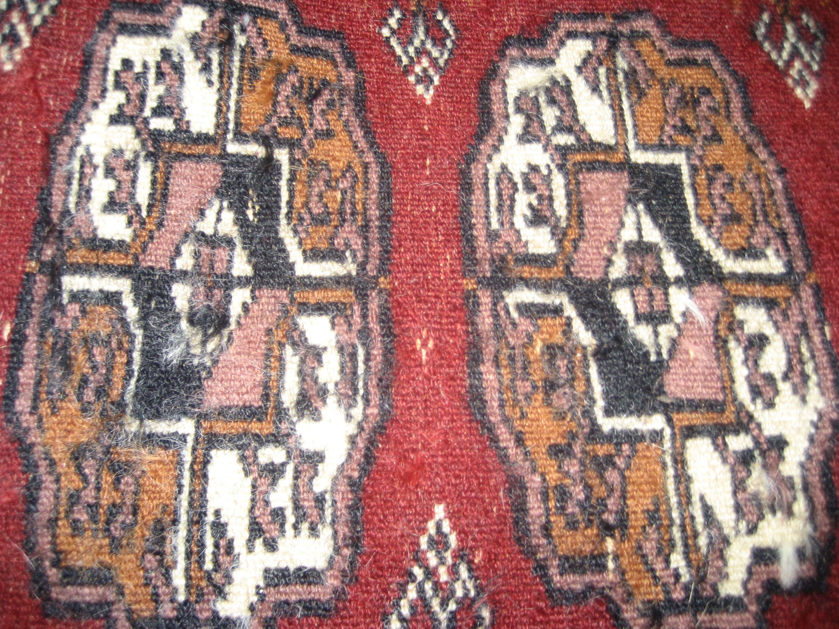 Pakistani carpets from Punjab.