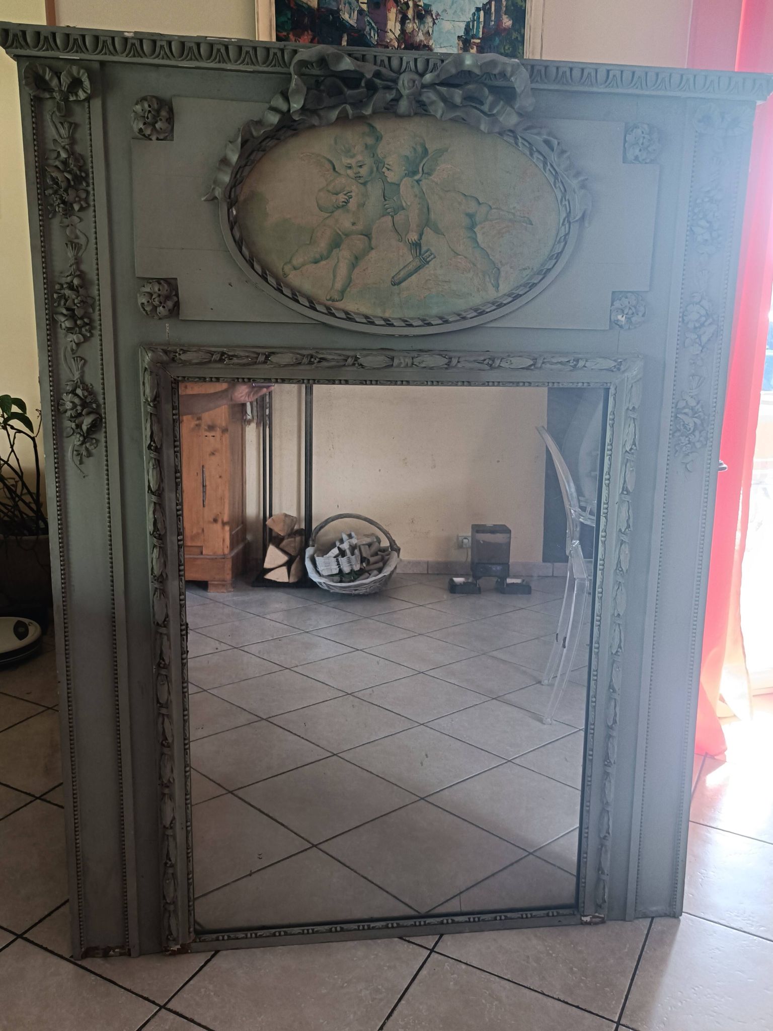 Antique mirror