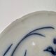 Set of 6 flat ironstone plates - Japanese Model 2 from Longwy