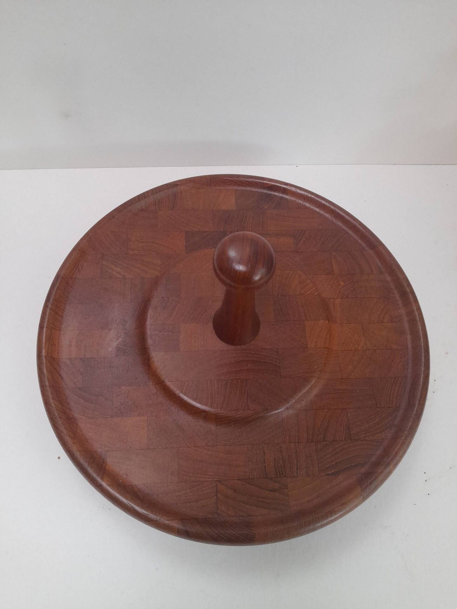 Plateau tournant en teak Digsmed Danemark