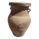 Terracotta garden jar