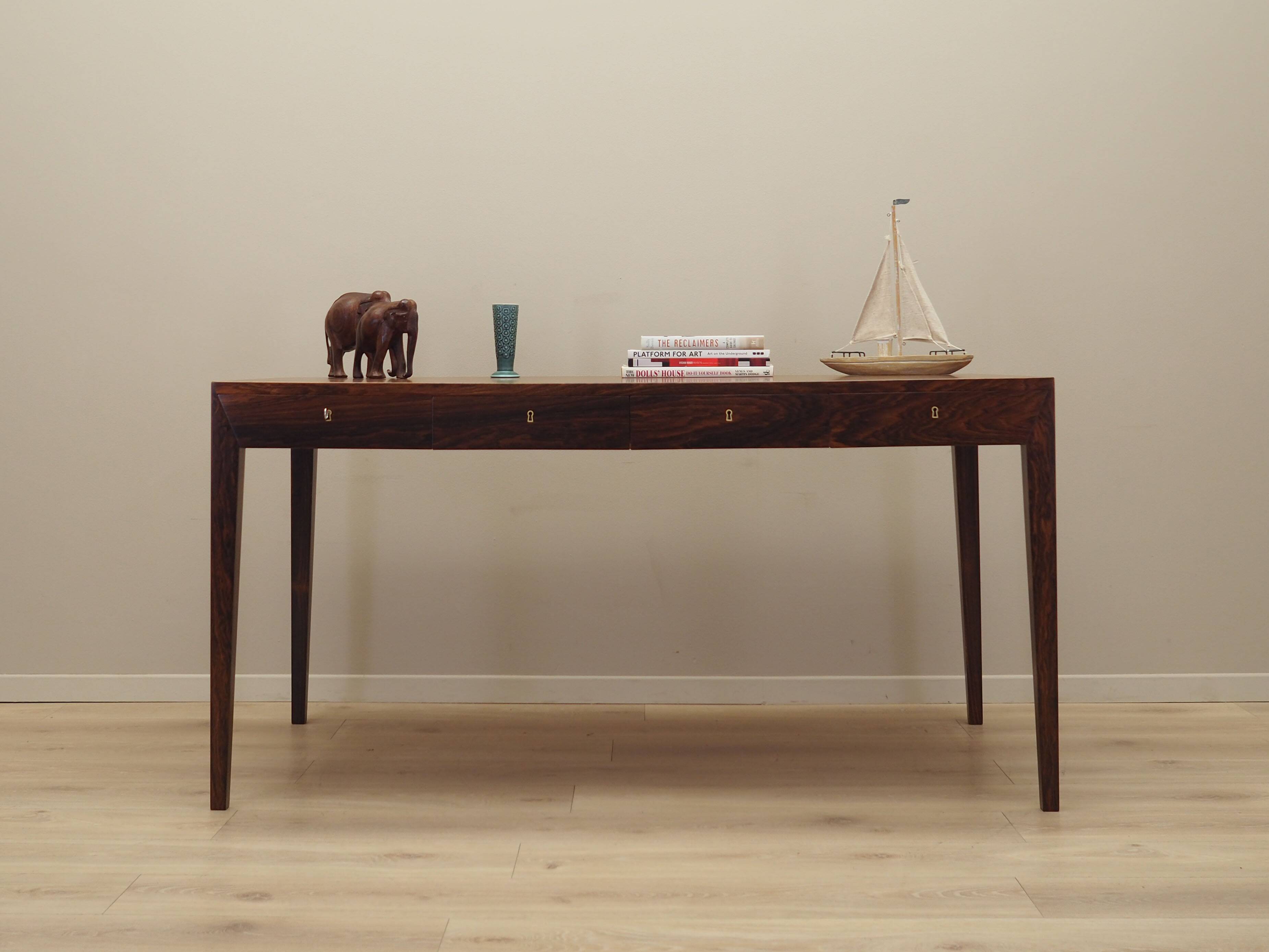 Rosewood desk, Danish design, 1960s, designer: Severin Hansen, production: