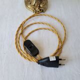 Bronze and glass lamp