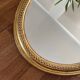 Antique oval mirror Maison Deknudt Spiegel Belgium