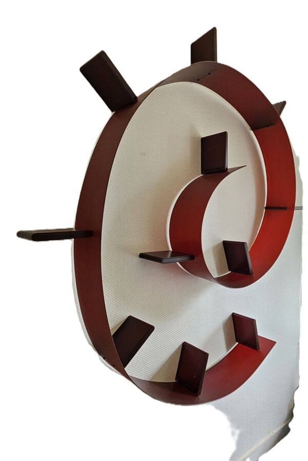 Etagère /Bibliothèque Rouge Bookworm De Kartell Du Designer Ron Arad