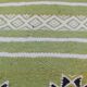 Traditional handmade green corridor carpet 65x200cm