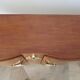 Headboard – console – sideboard – art deco – 2 doors – 2 niches in solid walnut e
