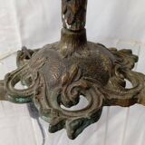 1930s bronze naga lamp