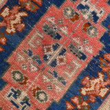Tapis Vintage Bleu Oriental 4x9, 137x272Cm