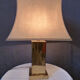 Lampe en laiton