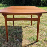 Scandinavian extensive teak dining table 1960