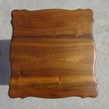 Solid walnut nesting table