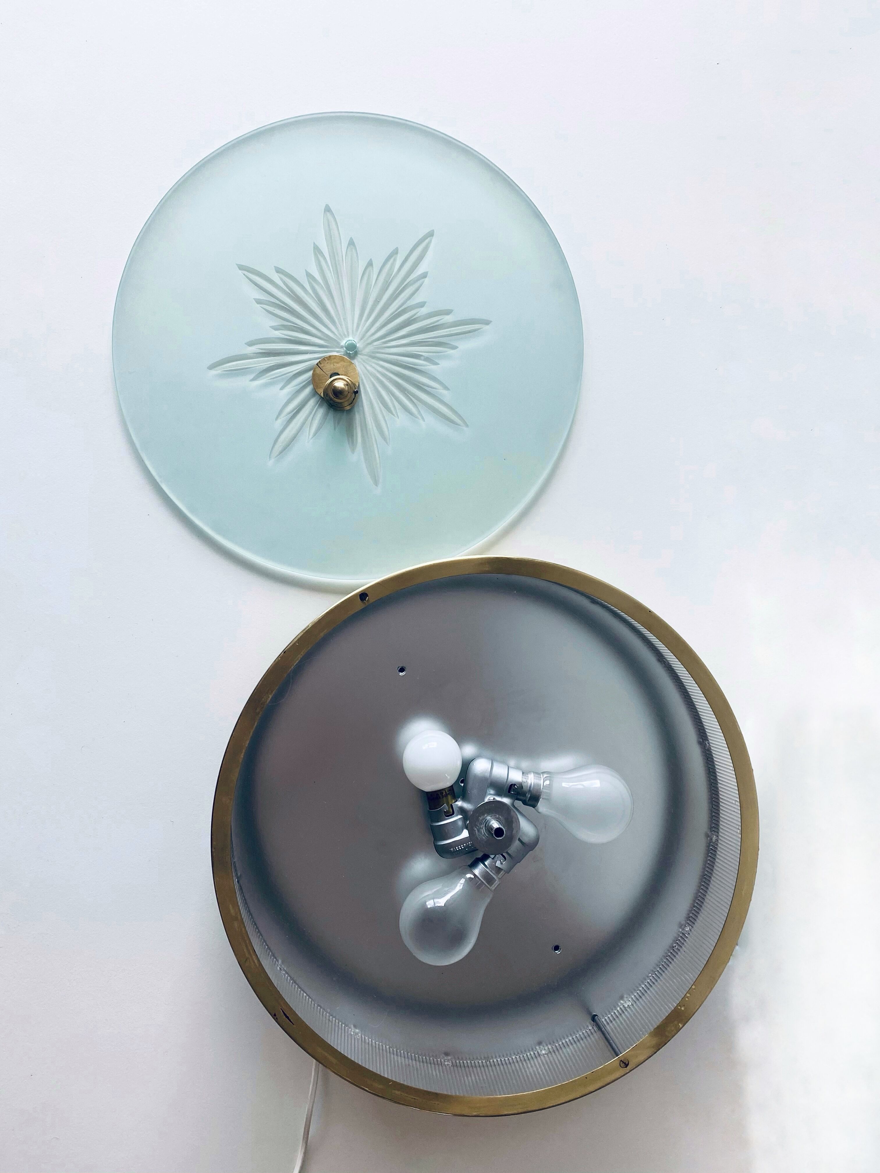 Art deco ceiling light