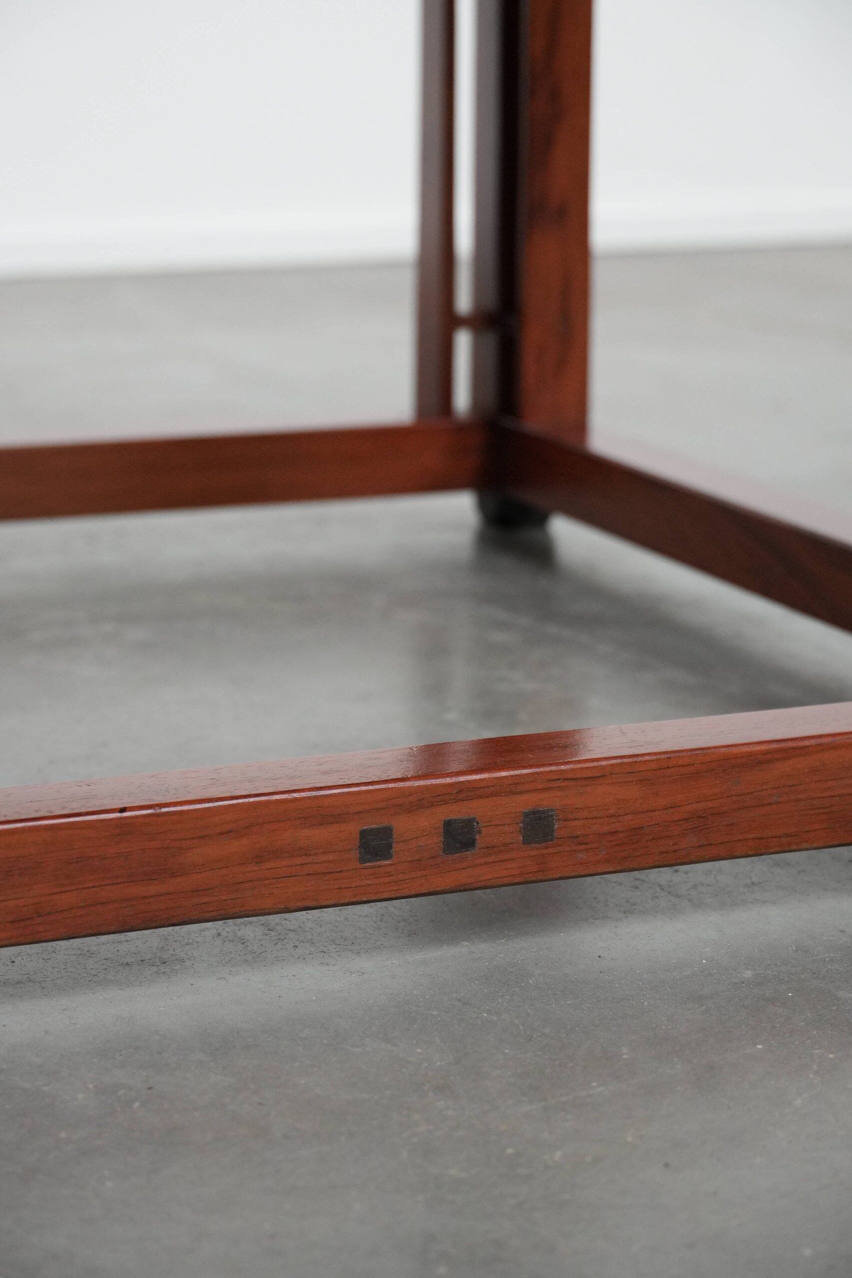 Square Art Deco design side/coffee table in properly used condition