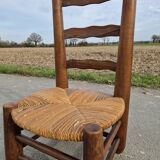 Brutalist low chair