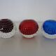 Italian Candleholders in Murano Glass, 1950s, Set of 3