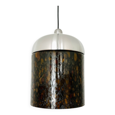 Lampe suspendue en verre par Peill et Putzler