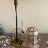 Mother-of-pearl tulip lamp